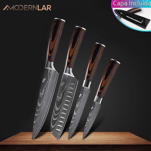 Conjunto de Facas de Churrasco CHEFE WAGYU