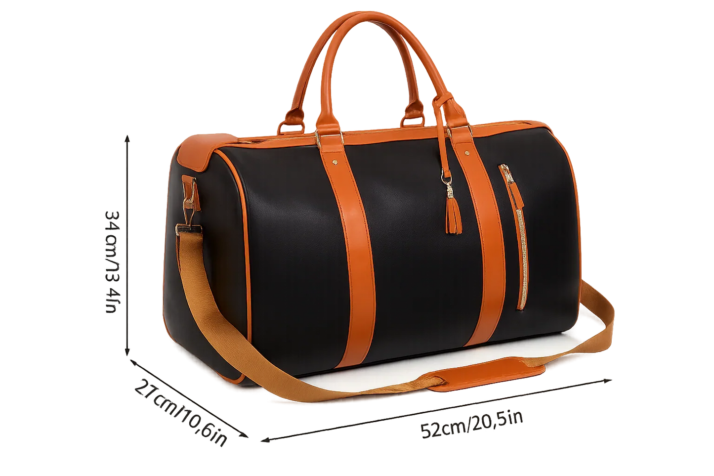 Mala SmartBag™ com Design Espaçoso e Compartimentos Inteligentes / Viaje sem Pagar Bagagem Extra e Leve Tudo Organizado com Estilo!