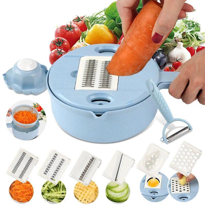 Fatiador Multifuncional 9 em 1 / Transforme Sua Rotina Na Cozinha