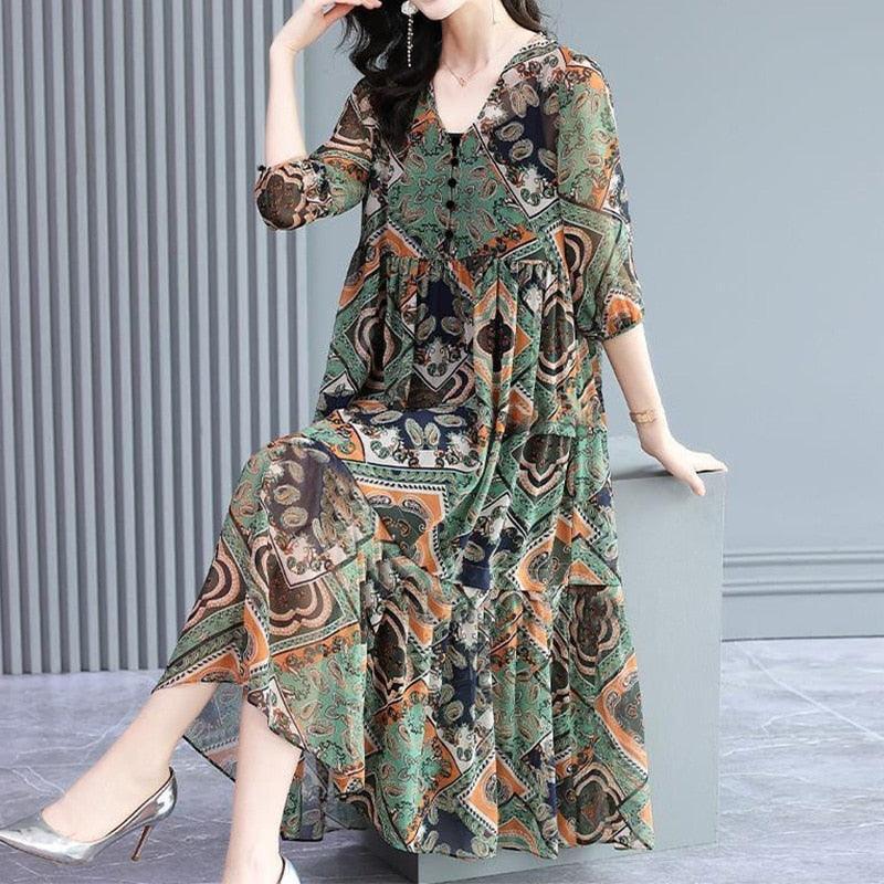 Vestido Soltinho Fontenele™ Moda Gringa / O Campeão em Charme & Elegância!