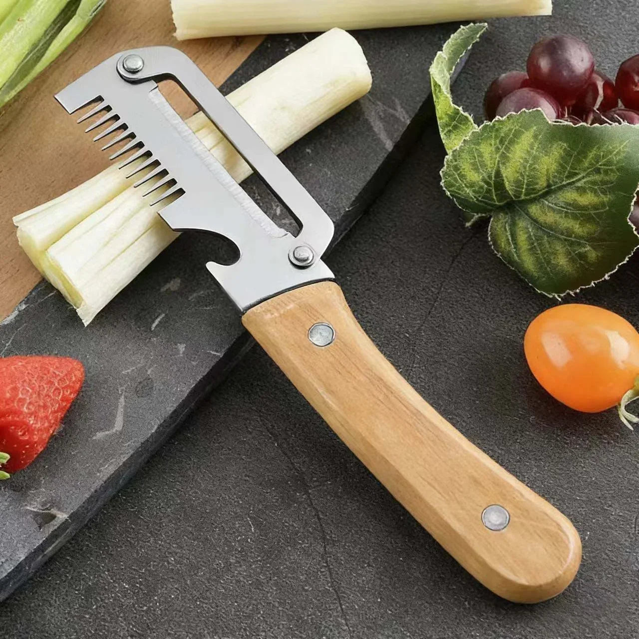 Fatiador Multifuncional Modern House™ / Cortes Perfeitos em Segundos, sem Esforço na Cozinha!