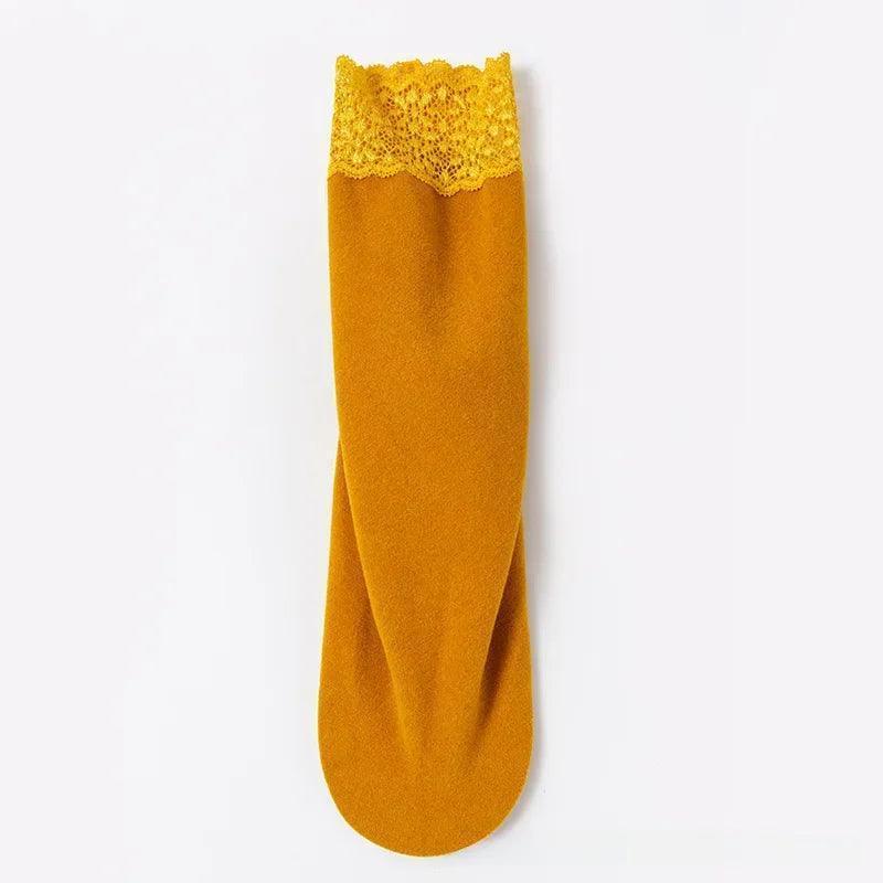 Kit com 10 Pares de Meias Copenhaguen™ / Toque Macio e Acabamento Glamouroso em Renda!