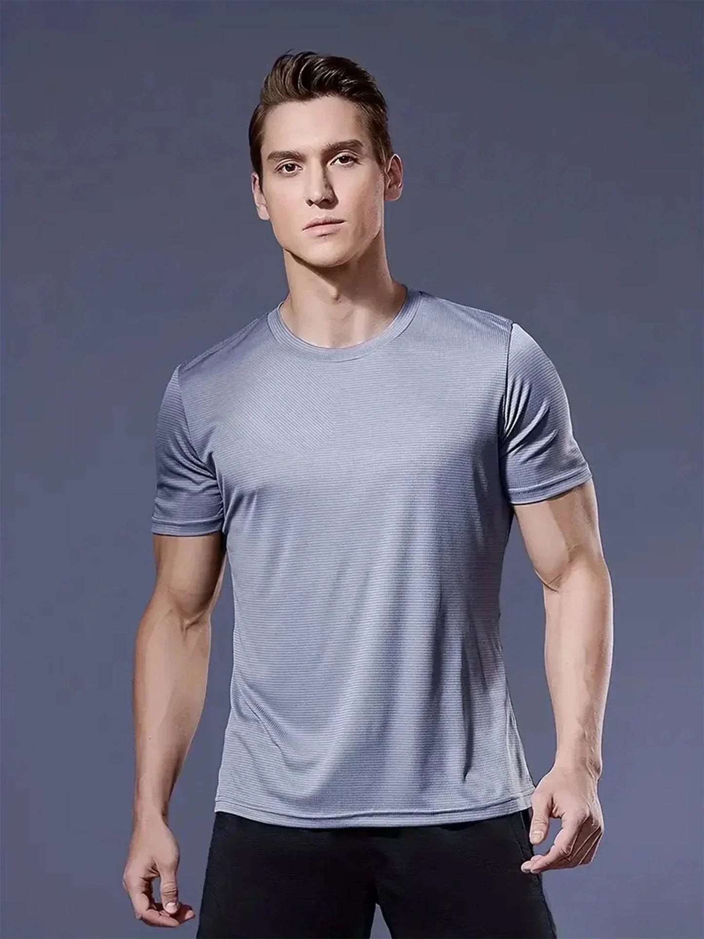 ( Compre 3 e leve 5) Camiseta Olympia™ com Tecnologia Dri-Fit e Design Atlético / Performance Imbatível e Conforto Máximo para Atletas Determinados!