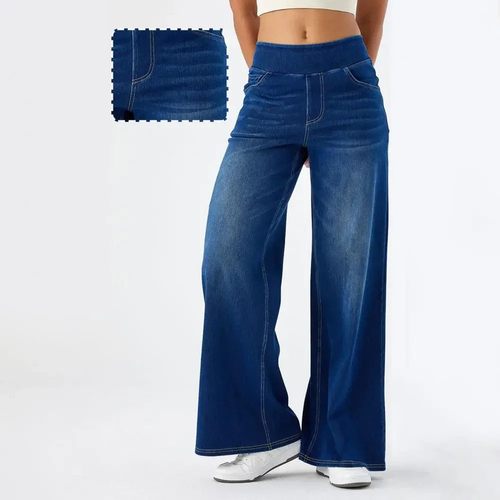 Calça Jeans Lorenz™ Super Elástica com Cós Anatômico Modelador / O Conforto Soltinho que Valoriza Todos os Movimentos!