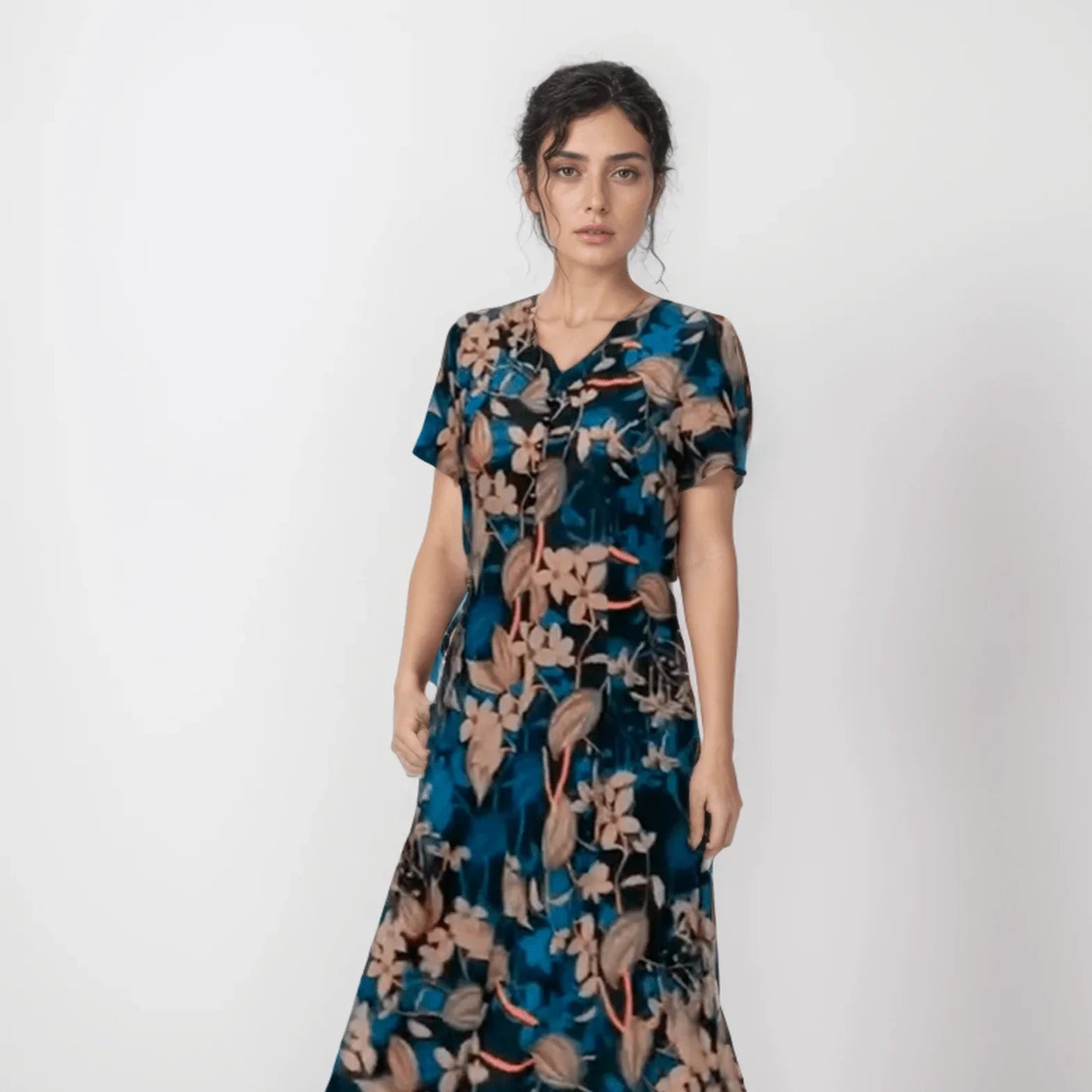 Vestido Dorothy Super Soltinho com Estampa Floral / O Estilo Casual Floral Chique Que Toda Mulher Precisa!