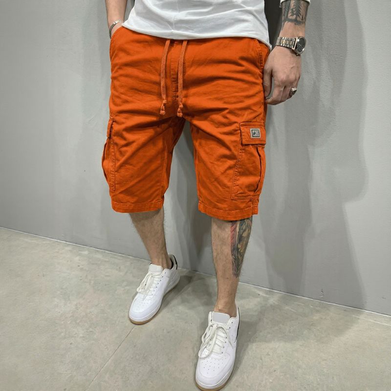 Bermuda Liam™ em Sarja Premium com Bolsos Cargos Amplos