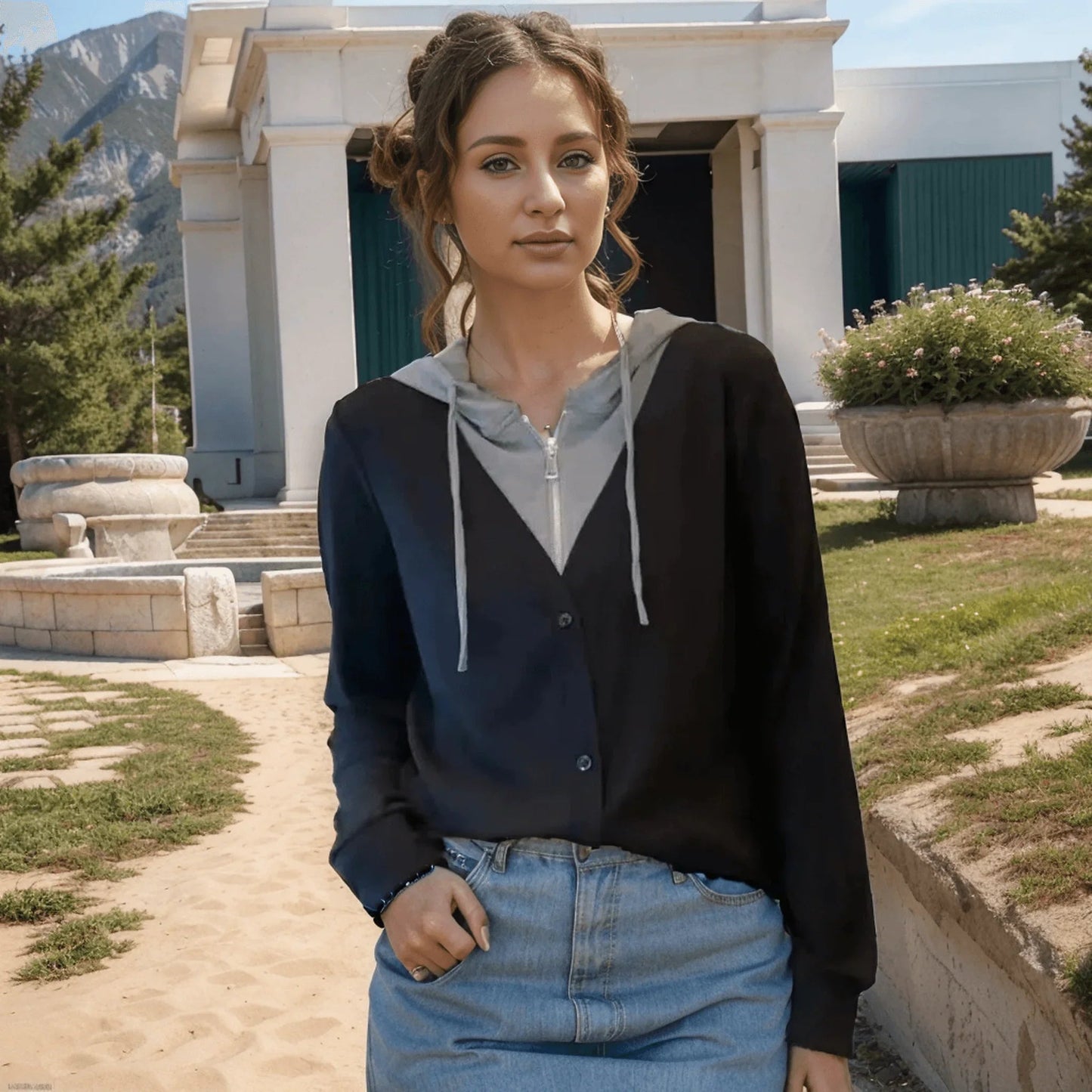 Jaqueta Cardigan Fátima™ Elegância Casual / Estilo e Aconchego em Uma Peça Única!