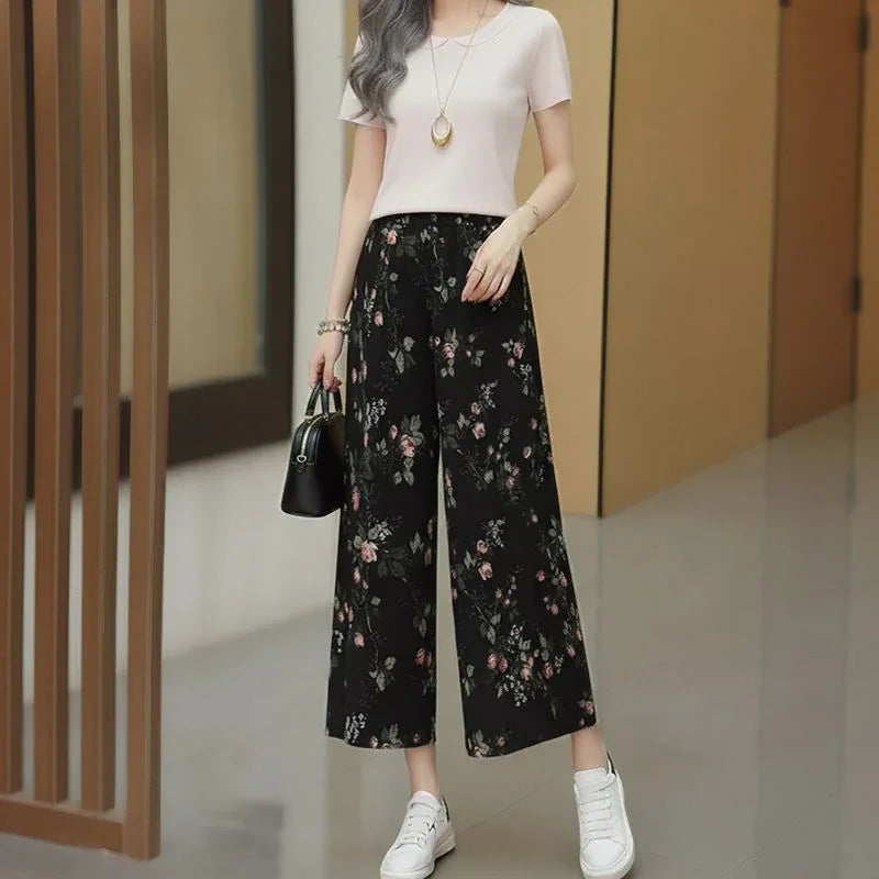 Calça-Saia BrisaLeve™ com Efeito Alongador / Liberdade e Charme em uma Peça que Abraça o Corpo!