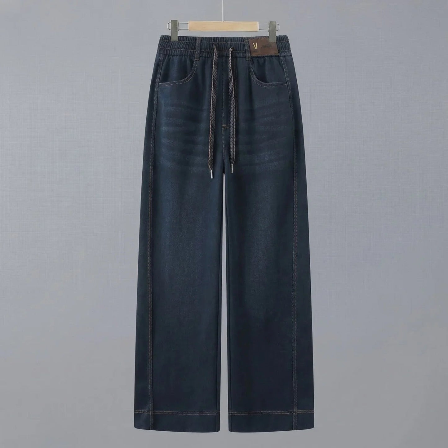 Calça Atlanta™ com Corte Reto e Cintura Ajustável