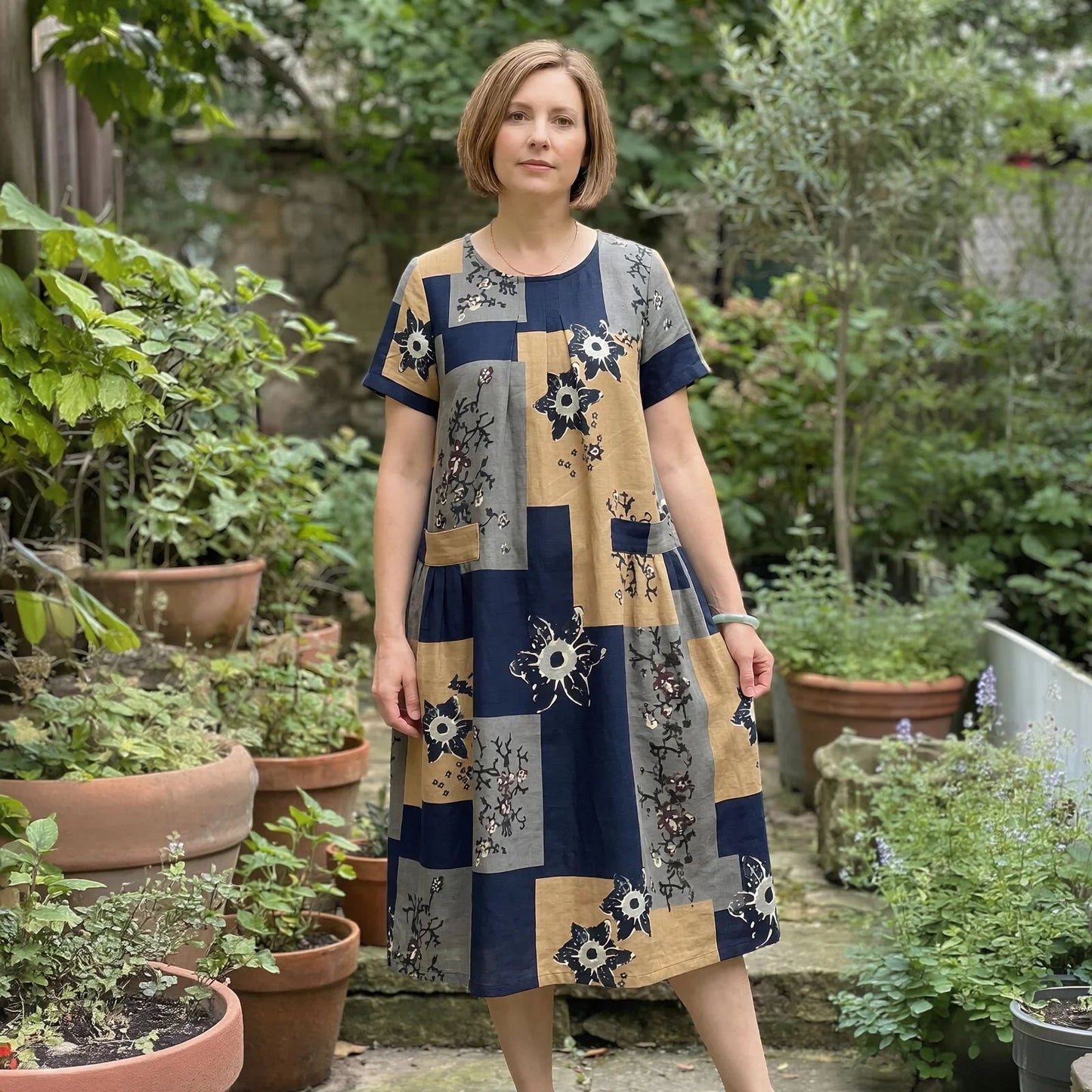 Vestido Soltinho Antonella™ Estilo Barroco / Celebre a Vida com Leveza e Estilo!
