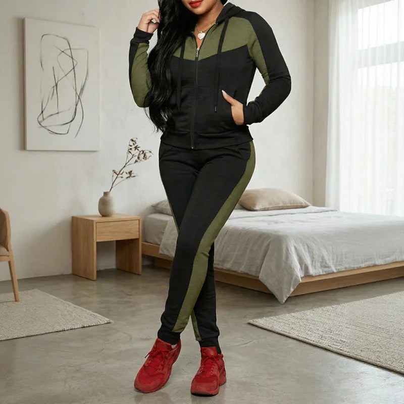 Conjunto Prisma™ com Jaqueta Esportiva e Visual Modelador