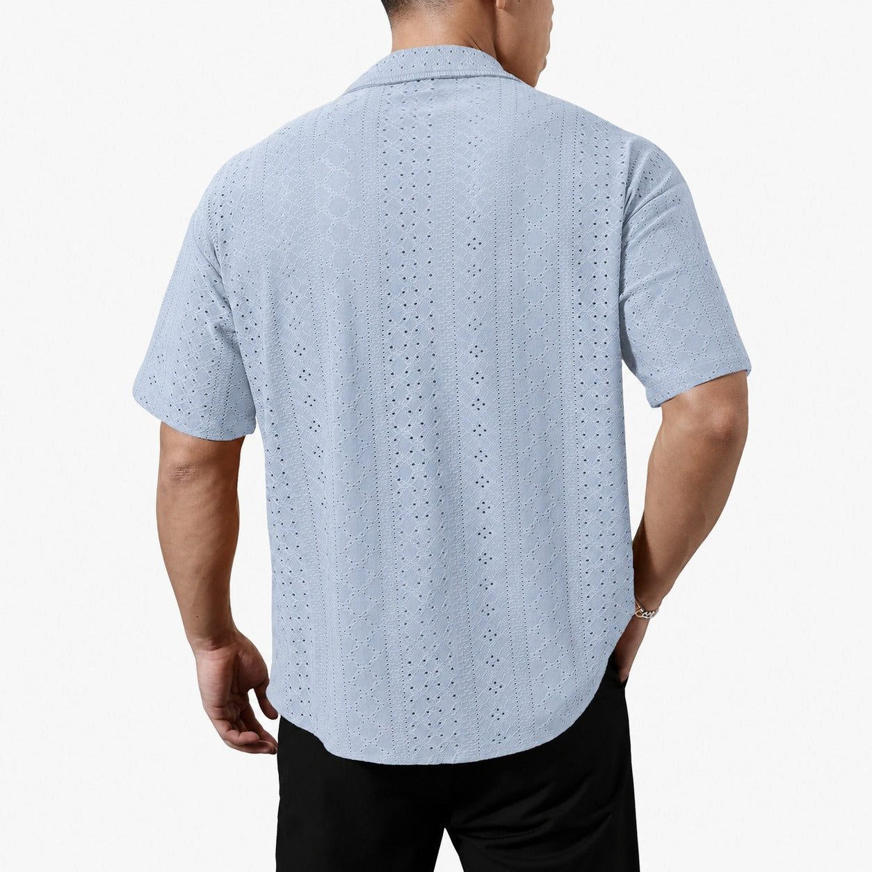 Camisa Manga Curta Orvieto™ com Tecido Vazado