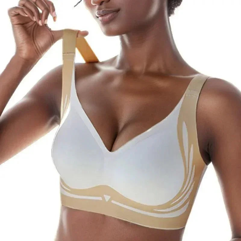 Kit de Sutiãs Modeladores ConfortGirl™ Sem Costura em Spandex / Conforto Incomparável e Suporte Elegante para o Dia Todo!