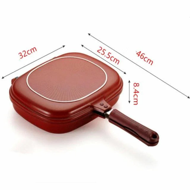 FRIGIDEIRA DUPLA FACE MASTER FOOD / COZINHAR NUNCA FOI TÃO PRÁTICO