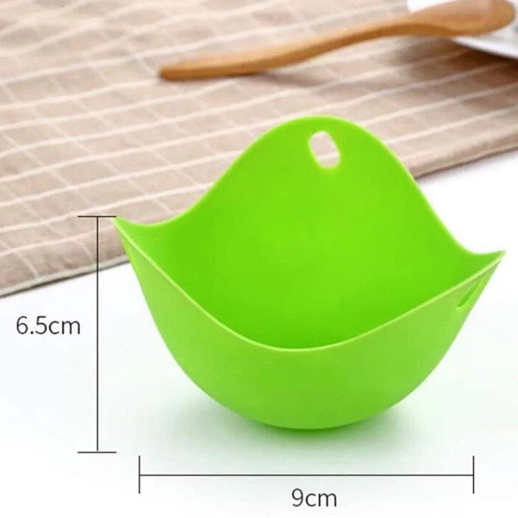 Kit de Formas de Silicone para preparar Ovos (4 unidades)