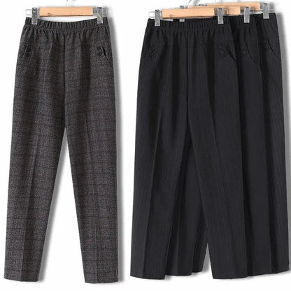 Calça Louise™ em Alfaiataria com Interior em Sherpa /Conforto Sublime e Elegância Atemporal para o Inverno!