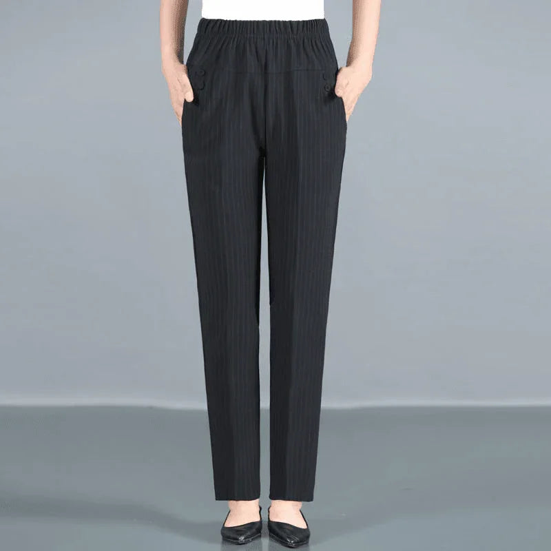 Calça Louise™ em Alfaiataria com Interior em Sherpa /Conforto Sublime e Elegância Atemporal para o Inverno!