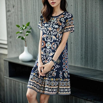 Vestido Esther™ Estilo Boêmio / Caimento Leve e Estilo Despojado para o seu Dia a Dia!