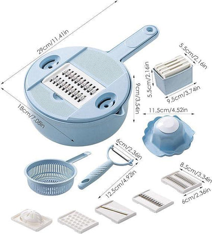 Fatiador Multifuncional 9 em 1 / Transforme Sua Rotina Na Cozinha