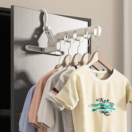 Kit com 4 Porta Cabides Móveis Modern Lar™ / Um Item Indispensável na Mala de Qualquer Viajante!!