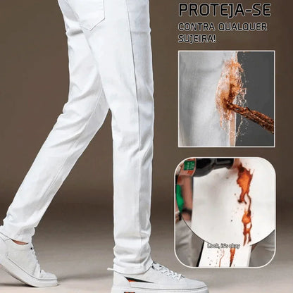 Calça Jeans Masculina Hércules™ Com Tecnologia Hidrofóbica/ A Escolha Definitiva em Resistência, Conforto e Estilo!
