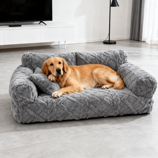 Cama Pet Estilo Sofá Modern Lar™  Design Premium com Conforto Acolhedor
