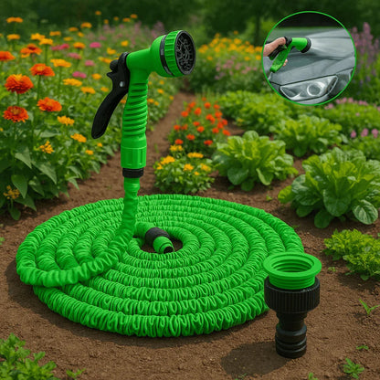 Mangueira Extensível GardenFlex™ com Jatos Diversos e Trava de Conforto / Um Novo Jeito de Cuidar da Sua Casa!