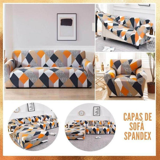 CAPA DE SOFÁ SPANDEX / RENOVE O VISUAL DE SEU SOFÁ EM SEGUNDOS