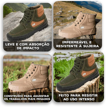 Coturno Tactical Edge™ / Resiliência, Conforto e Durabilidade em Qualquer Terreno!!!