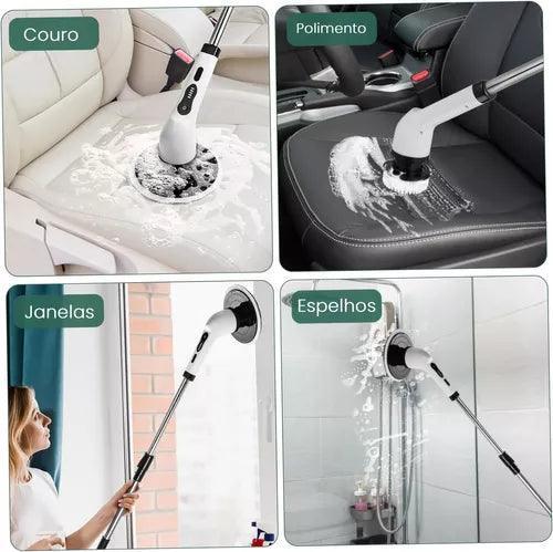 Escova Elétrica PowerBrush™ - Agilidade Máxima / Limpeza Profunda com Conforto!