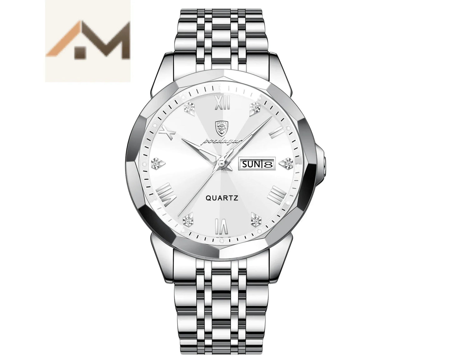 Relógio de Luxo Masculino - TimeMaster / Sinta o Poder do Tempo com o Relógio que Reflete sua Personalidade