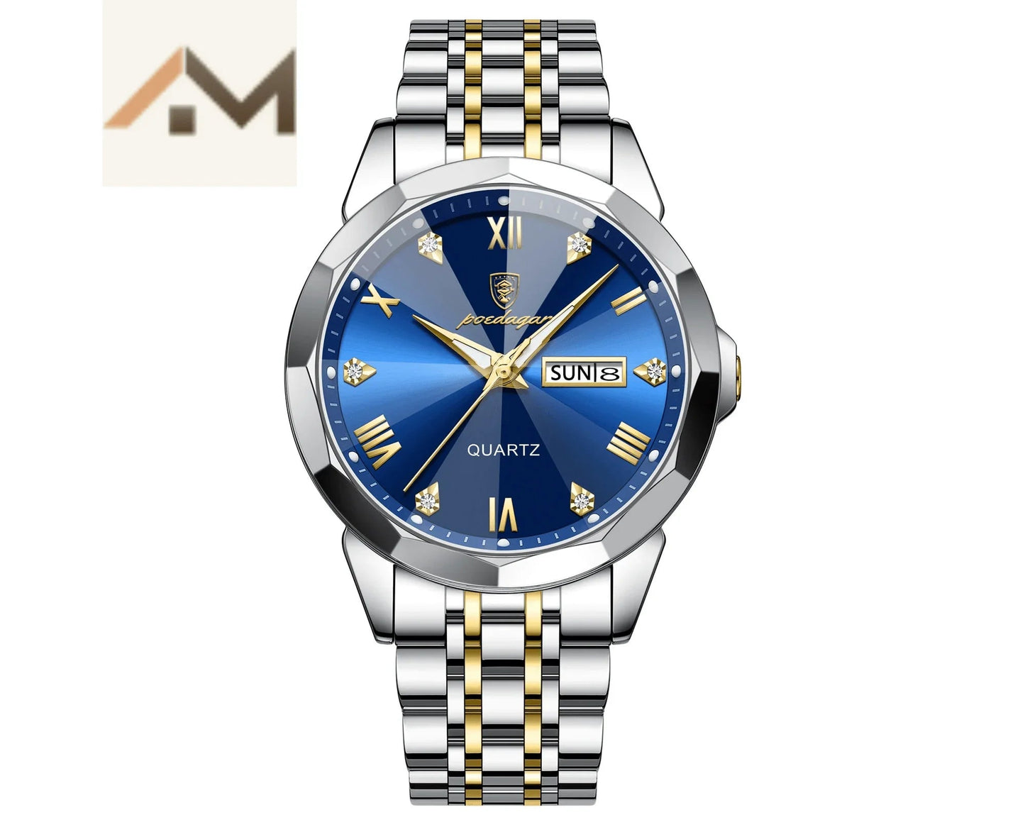 Relógio de Luxo Masculino - TimeMaster / Sinta o Poder do Tempo com o Relógio que Reflete sua Personalidade