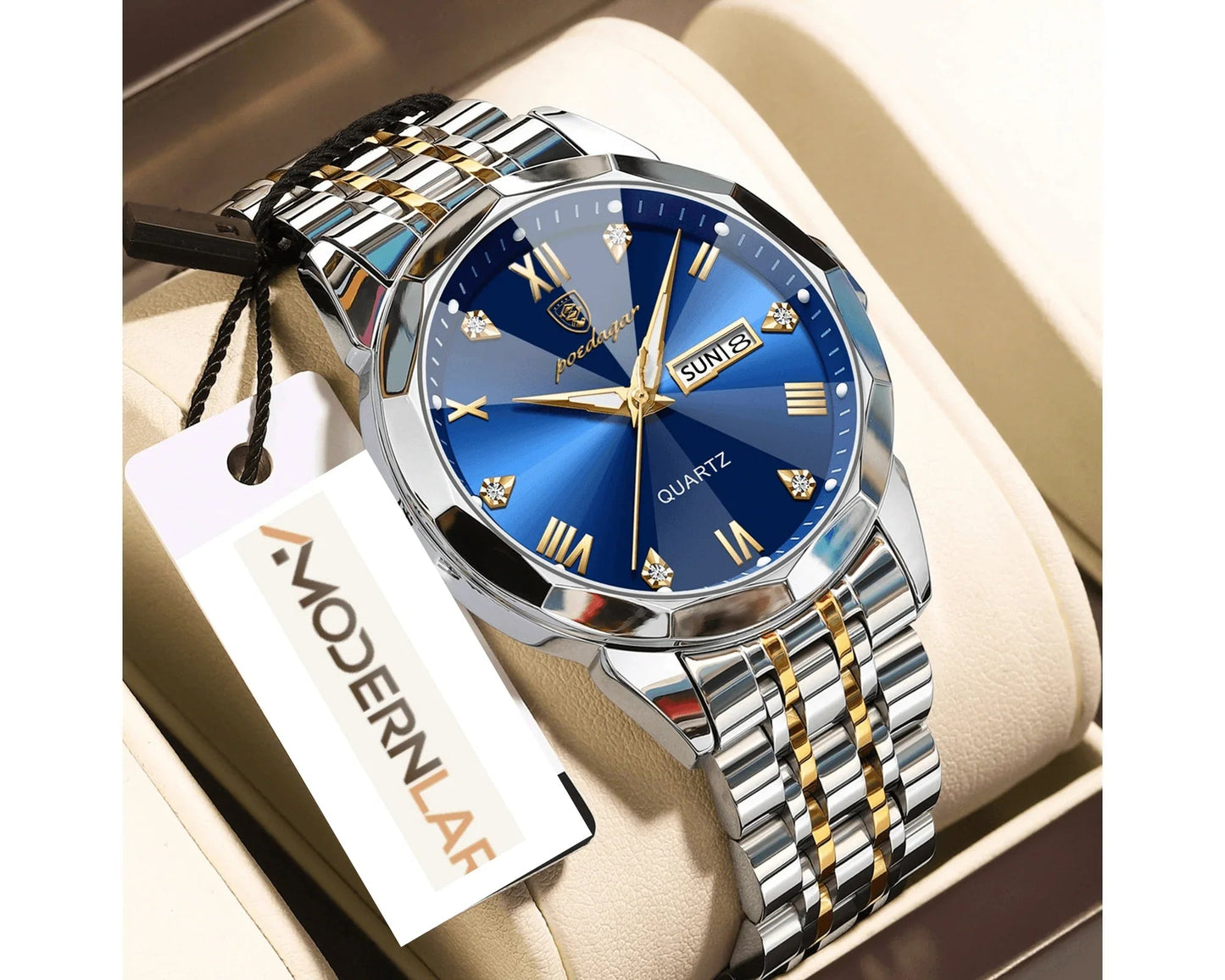 Relógio de Luxo Masculino - TimeMaster / Sinta o Poder do Tempo com o Relógio que Reflete sua Personalidade