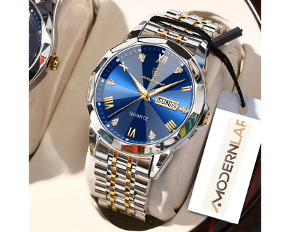 Relógio de Luxo Masculino - TimeMaster / Sinta o Poder do Tempo com o Relógio que Reflete sua Personalidade