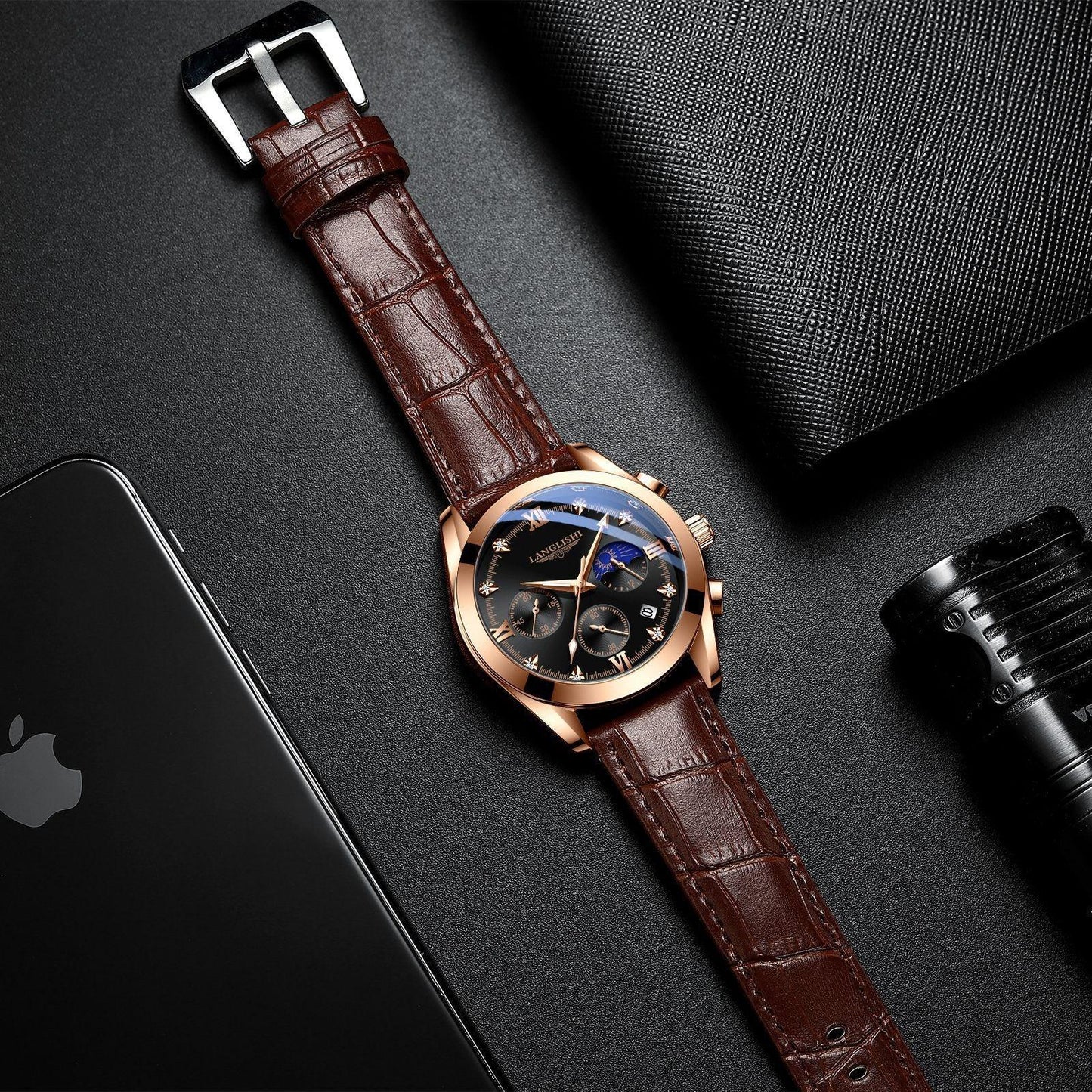 Relógio de Luxo Masculino - IronTime / A Precisão Imbatível Aliada ao Design Elegante em um único Relógio.