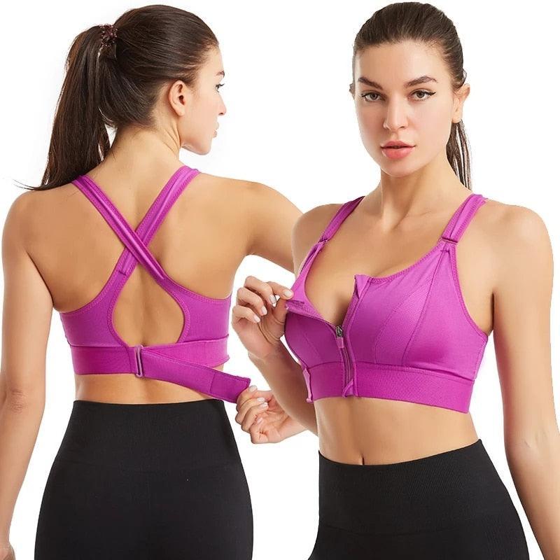 (Promoção Compre 3, Leve 5) Sutiã Esportivo AeroFlex™: Liberdade Ativa & Conforto Total!