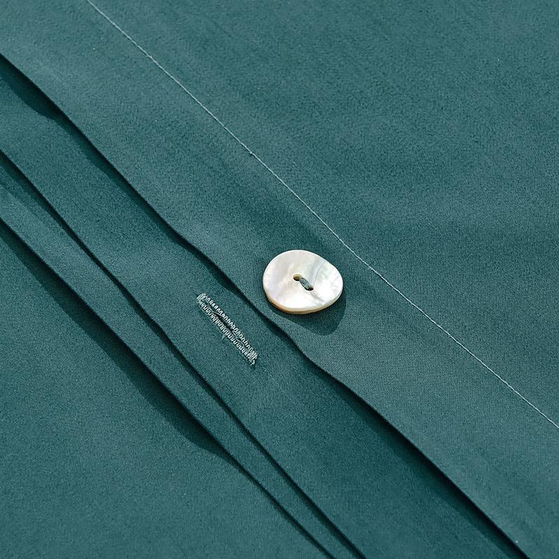 Conjunto de Roupas de Cama Pássaros Japoneses em Algodão Egípcio 600 Fios - 4 Peças