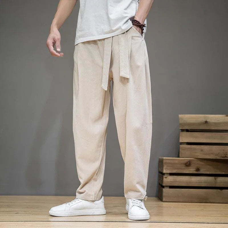 Calça Masculina de Algodão de Linho - Linho Confort / O toque suave e fresco que sua pele merece!