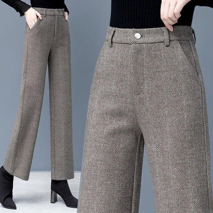Calça Atena™ com Interior Forrado / A Mais Chique, Versátil e Confortável para usar no Inverno!