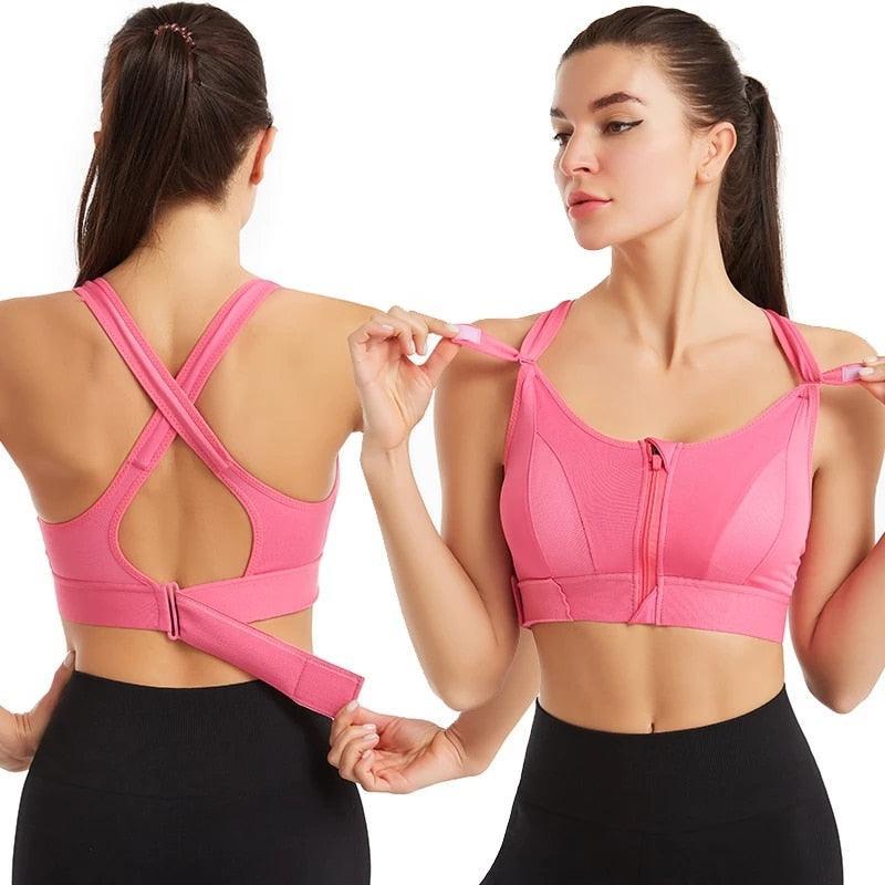 (Promoção Compre 3, Leve 5) Sutiã Esportivo AeroFlex™: Liberdade Ativa & Conforto Total!