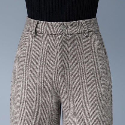 Calça Atena™ com Interior Forrado / A Mais Chique, Versátil e Confortável para usar no Inverno!