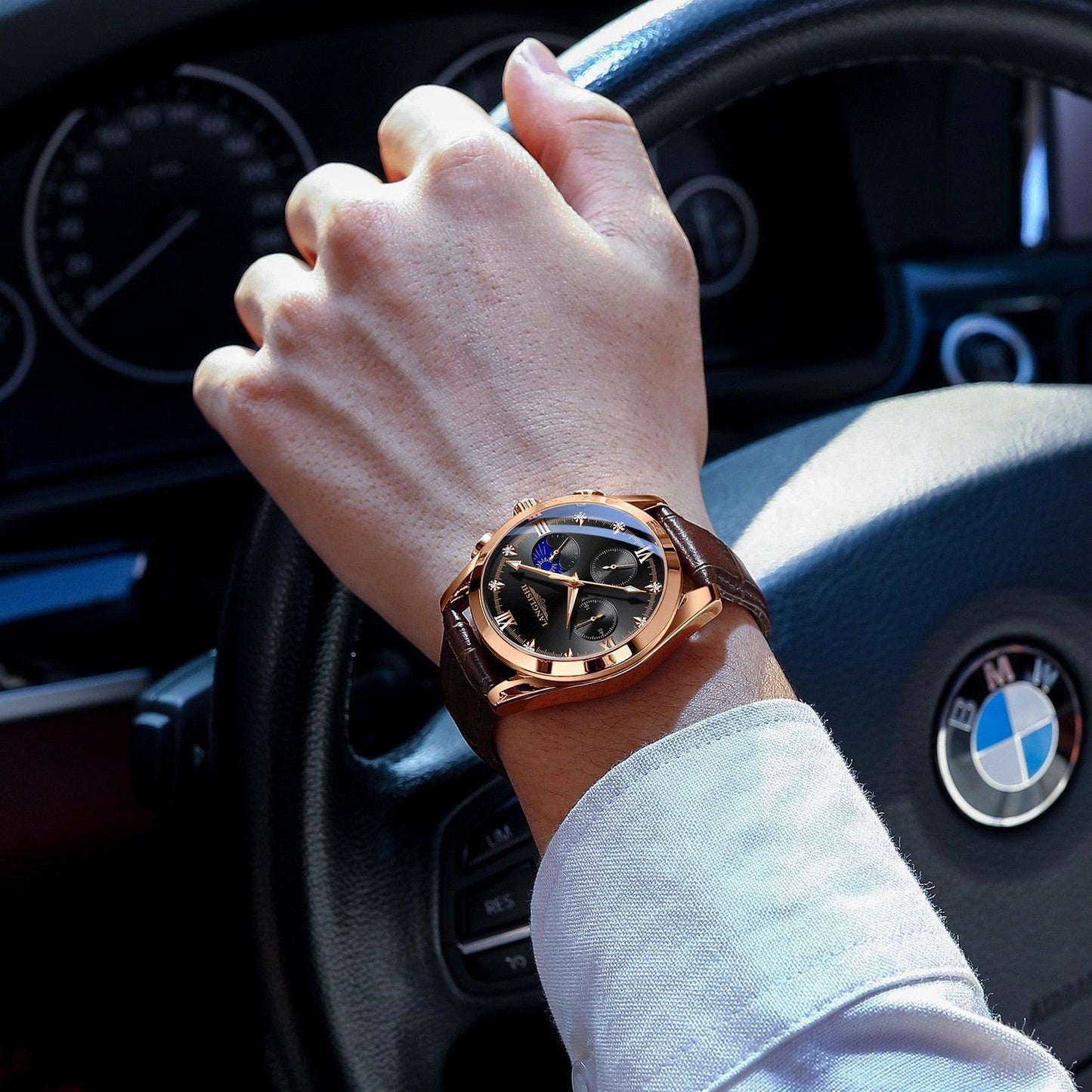Relógio de Luxo Masculino - IronTime / A Precisão Imbatível Aliada ao Design Elegante em um único Relógio.