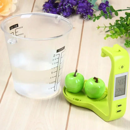 Medidor Digital Modern House™ com Balança Integrada / Precisão e Praticidade para Suas Receitas Perfeitas!