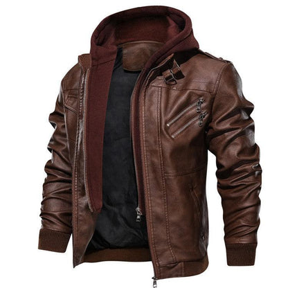 Jaqueta Imponence® - clássica em couro pu