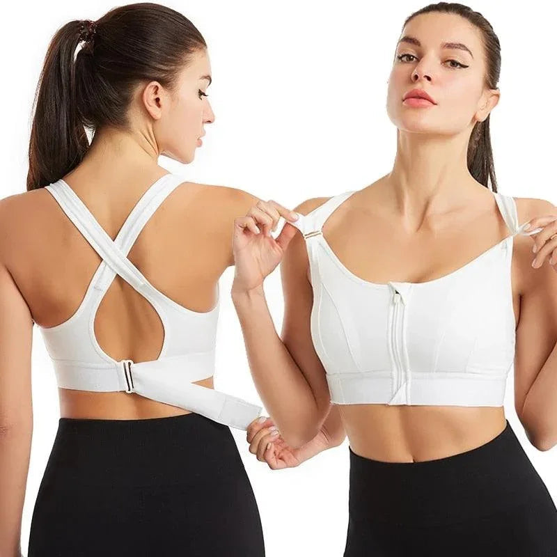 (Promoção Compre 3, Leve 5) Sutiã Esportivo AeroFlex™: Liberdade Ativa & Conforto Total!
