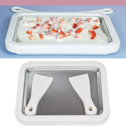 Forma de Sorvete MagicRoll™ - Criatividade e Sabor no seu Sorvete Caseiro!