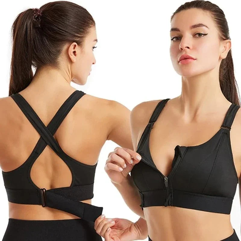 (Promoção Compre 3, Leve 5) Sutiã Esportivo AeroFlex™: Liberdade Ativa & Conforto Total!