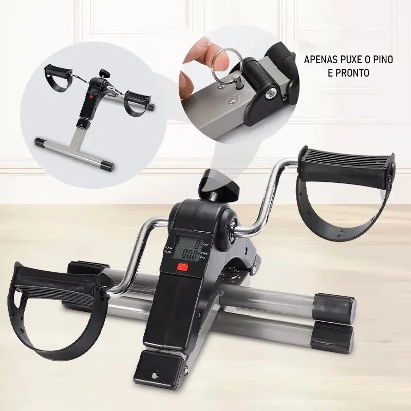 Pedal Portátil Terapêutico Modern House™ / Exercite Pernas e Braços com Conforto, Praticidade e Zero Impacto!