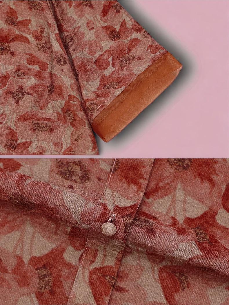 Conjunto Suzana de Camisa Floral + Calça Pantalona / Você Mulher Florescendo em Estilo e Elegância!