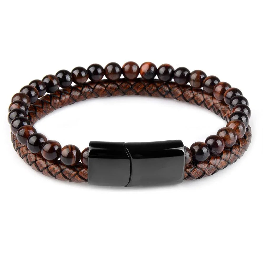 Bracelete Em Pedra Natural